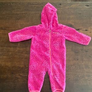 Columbia polar fleece infant suit